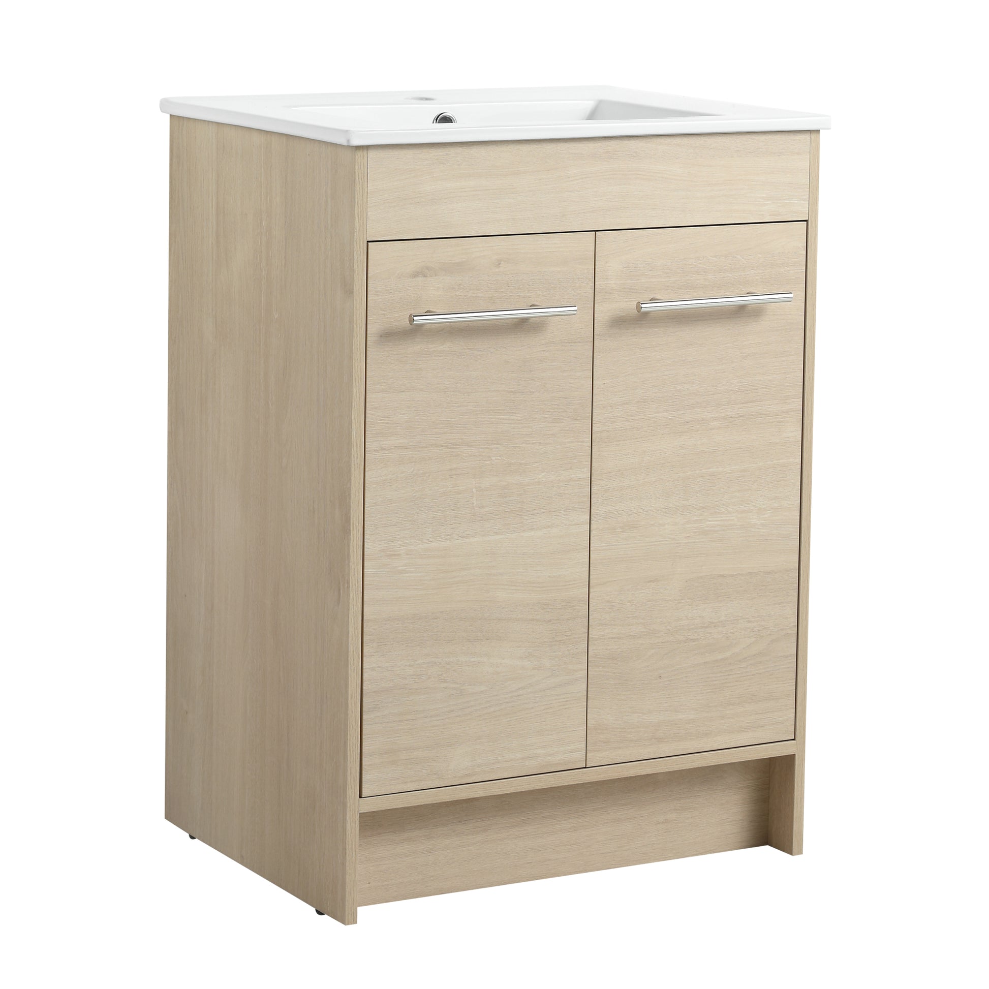 24 Inch Bathroom Cabinet With Sink,Soft Close