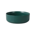 Ceramic Circular Vessel Bathroom Sink Art Sink Green Ceramic