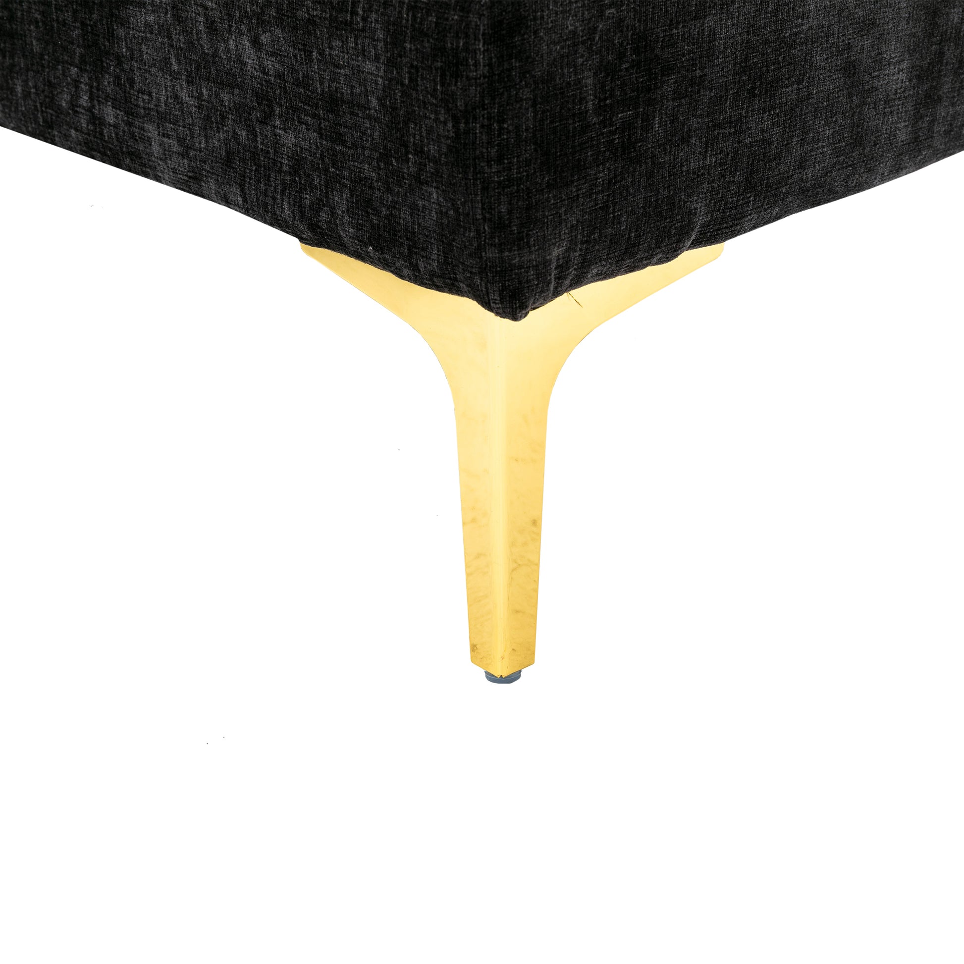 Coolmore Accent Sofa Living Room Sofa Sectional Sofa Black Polyester