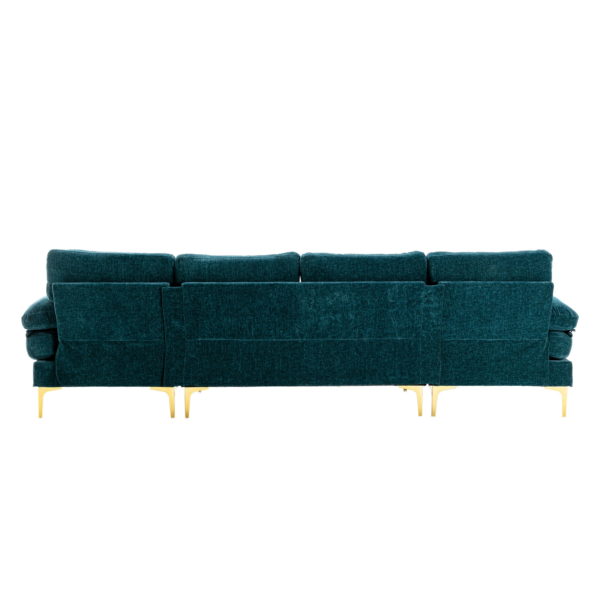 Coolmore Accent Sofa Living Room Sofa Sectional Sofa Teal Blue Polyester