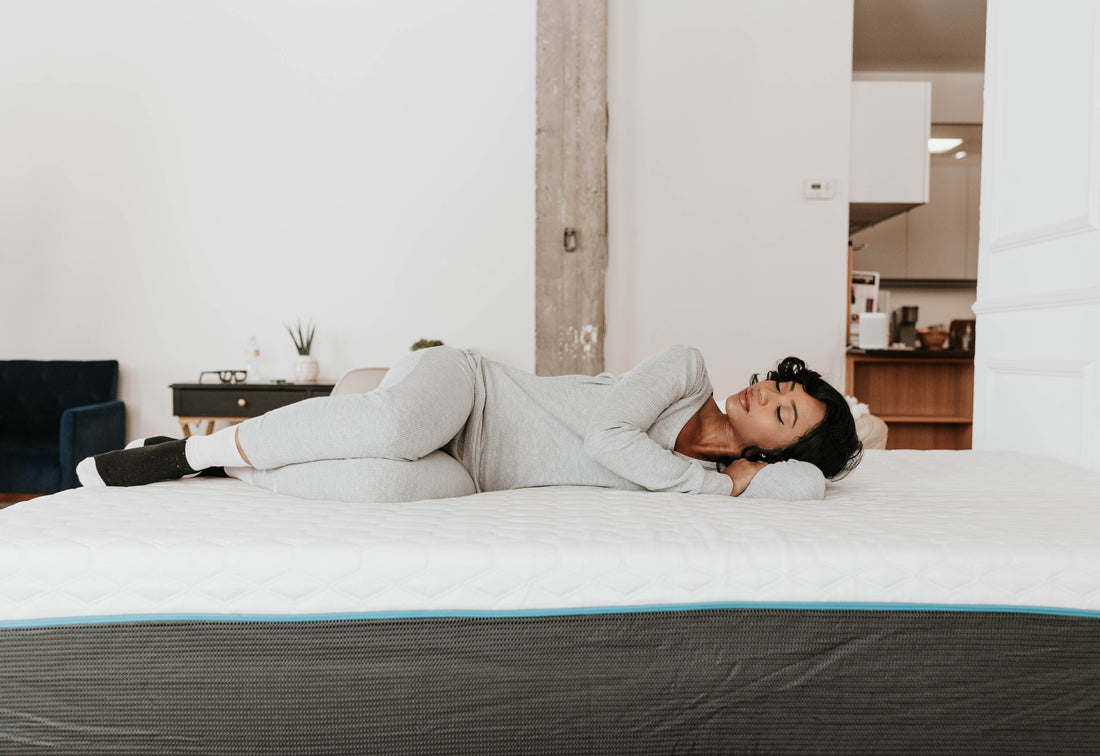 Copper Infused 14 In Plush Memory Foam Twin Xl Mattress White Gray Polyurethane