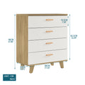 Drawer Dresser Cabinet Barcabinet, Buffet Sideboard Storage Cabinet, Buffet Server Console Tablestorge Cabinetsolid Solid Wood Handle Table Leg For Dining Roomliving Roomkitchenhallway Brown White 3 4 Drawers White Oak Primary Living Space Classic Foam