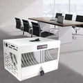 16 Bay Charging Cabinet For Laptop,Chromebook, Locking Charging Station White White Steel