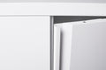 White Wall Storage Cabinet With Adjustable