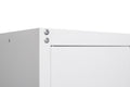 White Wall Storage Cabinet With Adjustable