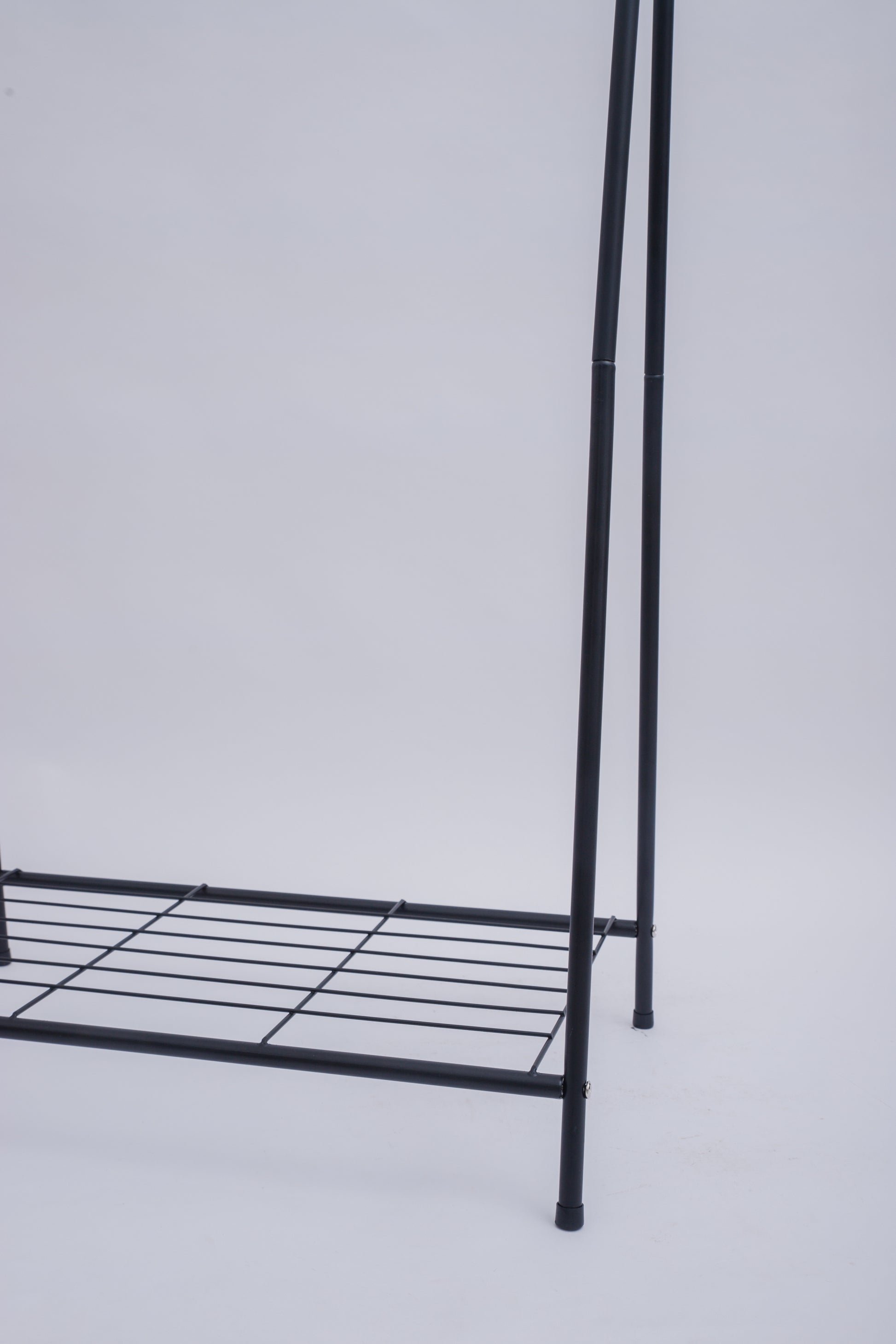 Store Level 1 Ladder To Secure Hangers Black Iron