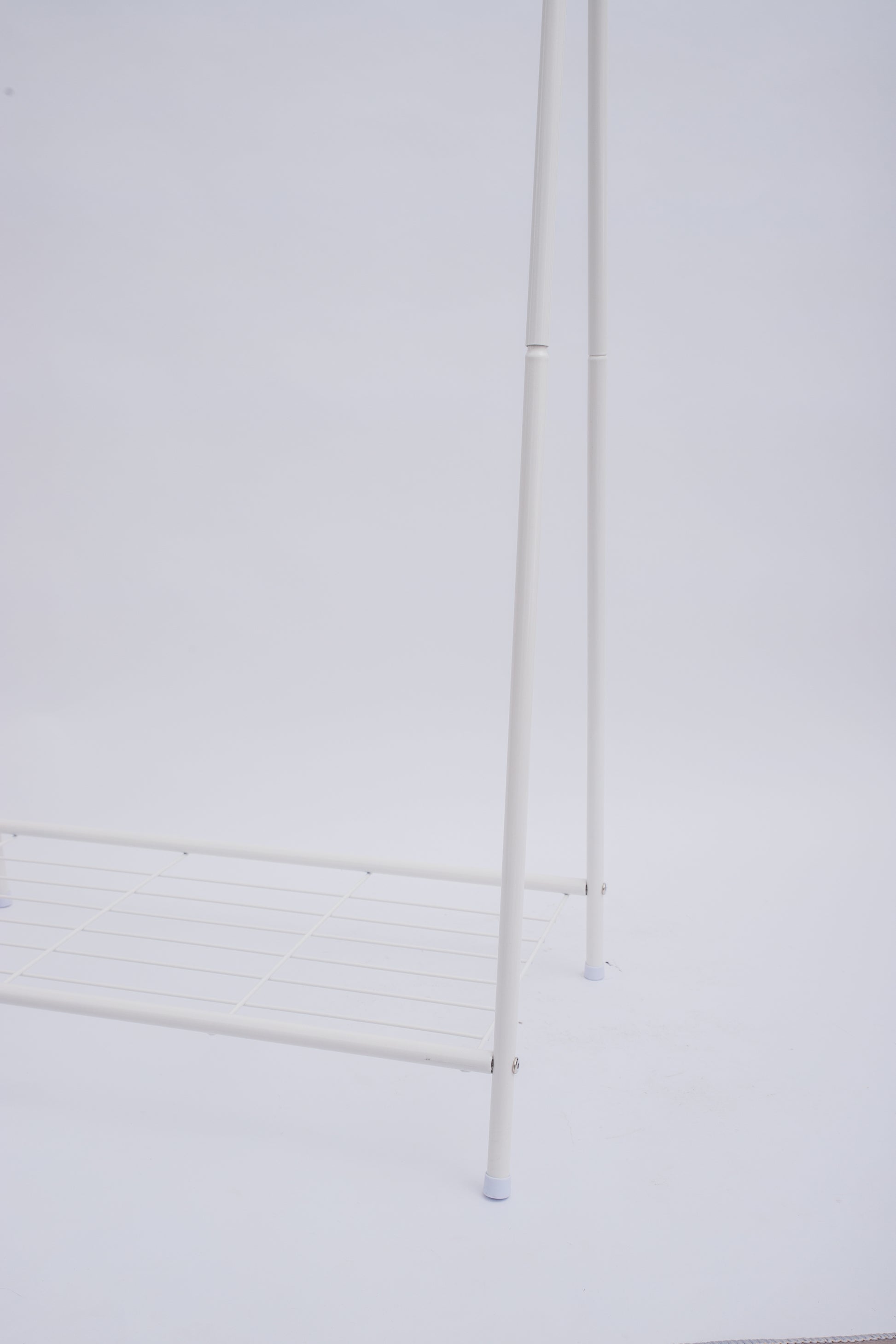 Store Level 1 Ladder To Secure Hangers White Iron