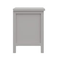 Versatile Solid Wood Night Stand, Bedside Table, End Table, Desk With Drawers For Living Room, Bedroom Gray Gray Solid Wood