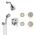 Large Amount of water Multi Function Shower Head chrome-brass