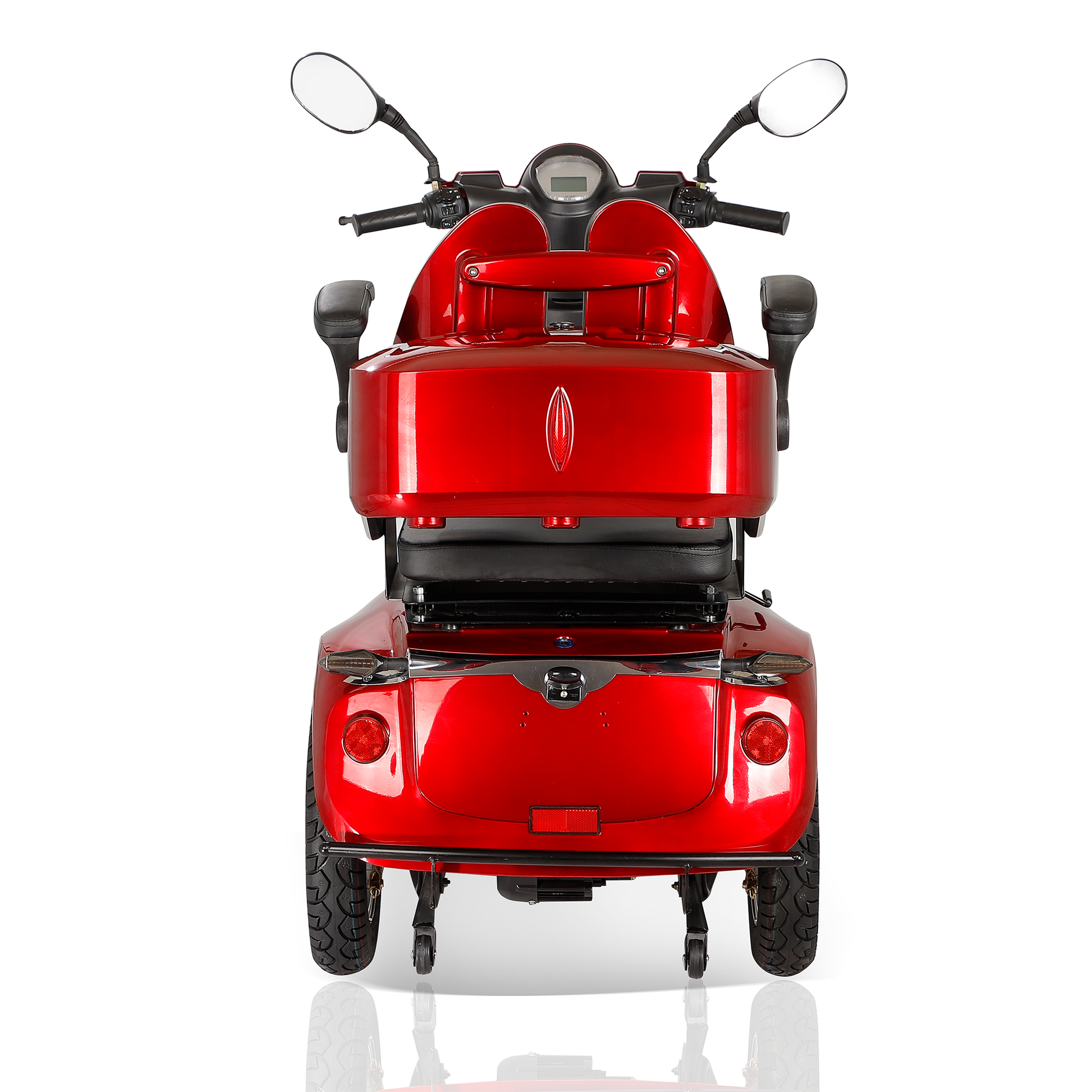 Electric Mobility Scooter With Big Size ,High Power Red Abs Pc