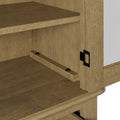 Teiresias 72 Kitchen Pantry - Natural Solid Wood