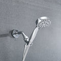 5 Mode Adjustable Settings Handheld Shower Head With Hose High Pressure Shower Heads Chrome Abs