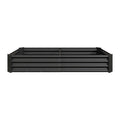 Raised Garden Bed Outdoor, 6 3 1Ftmetal Raised Rectangle Planter Beds For Plants, Vegetables, And Flowers Black Black Garden & Outdoor Metal