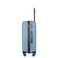 3 Piece Luggage Sets Abs Lightweight Suitcase With Two Hooks, Spinner Wheels, Tsa Lock, 20 24 28 Blue Blue Abs