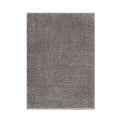 Super Soft Polyester Shag Area Rug Grey Polyester