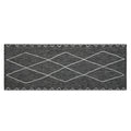 Darya Moroccan Indoor Outdoor Rug Grey Cotton