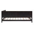 Full Size Wood Daybed Sofa Bed, Espresso espresso-solid wood+mdf