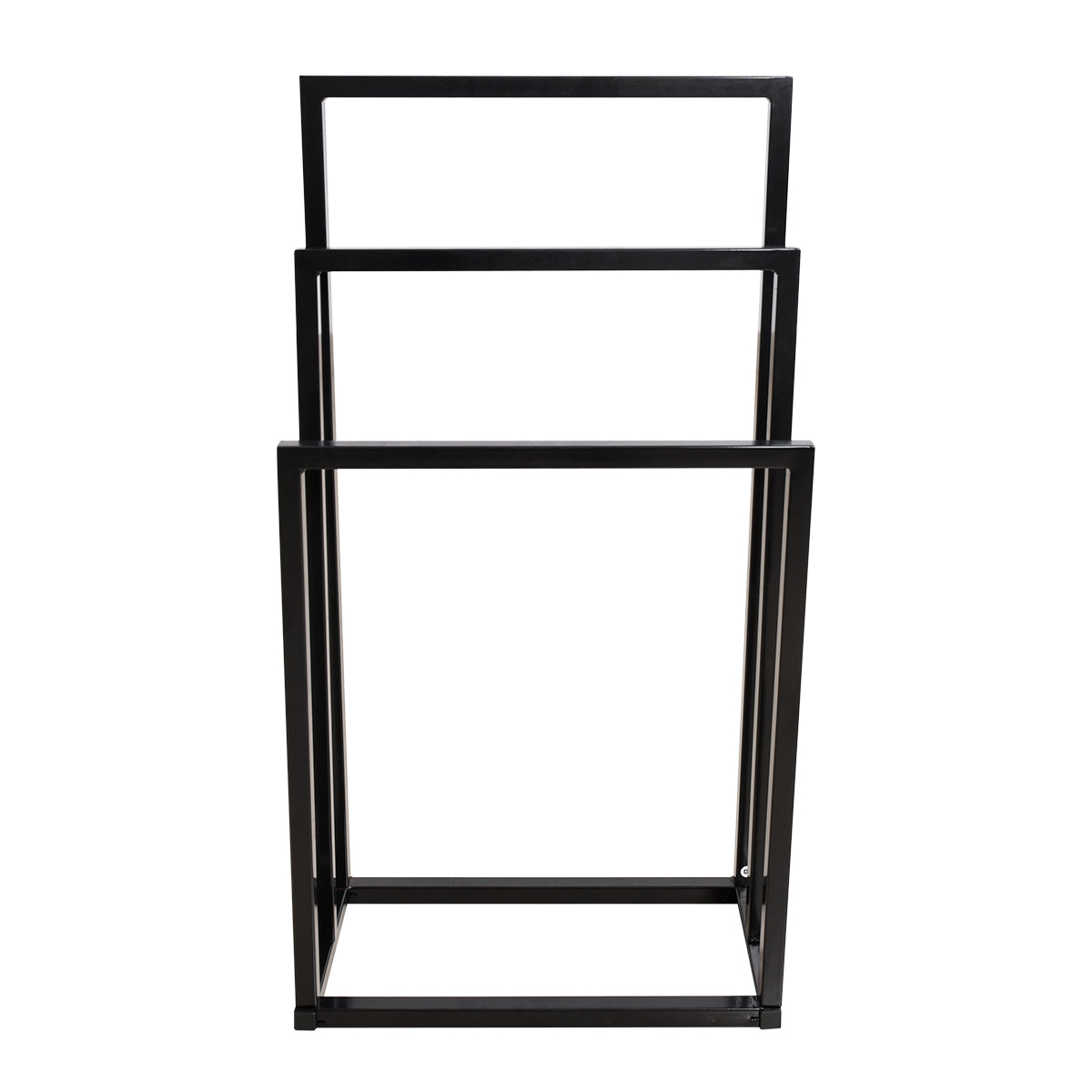 Metal Freestanding Towel Rack 3 Tiers Hand Towel black-bedroom-metal