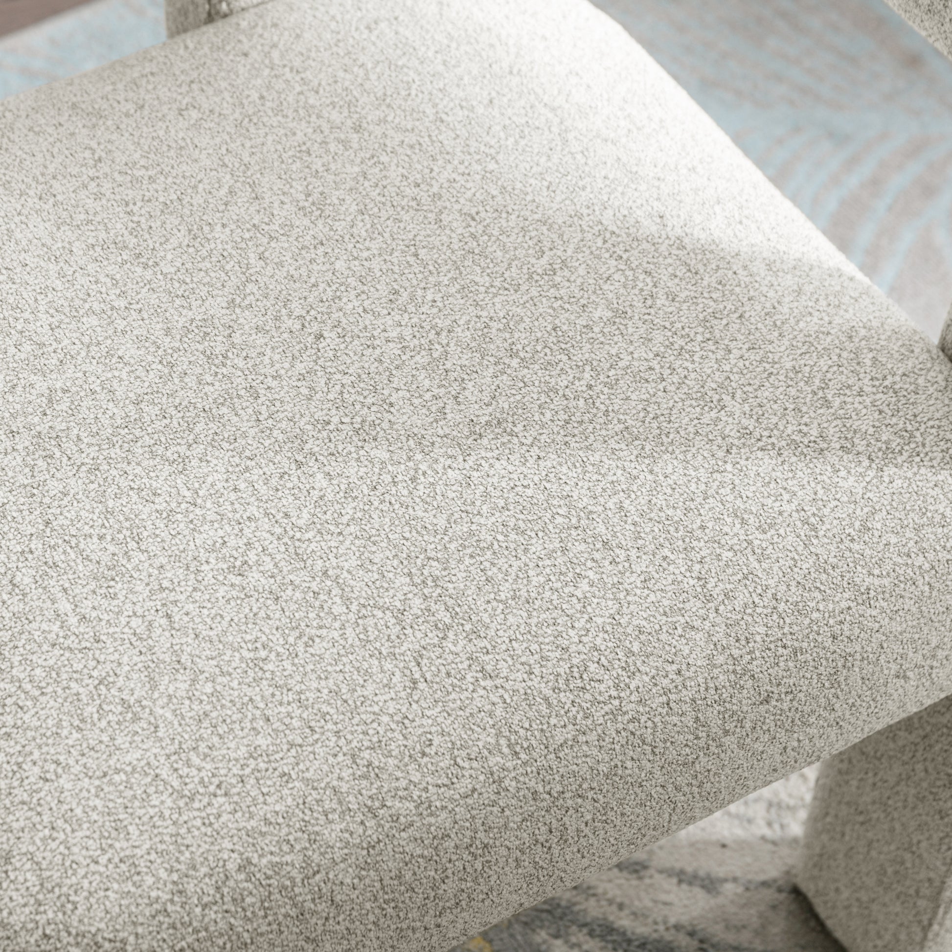 Contemporary Designed Fabric Upholstered Accent Chair Dining Chair For Living Room, Bedroom, Dining Room, Gray Gray Linen