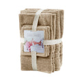 Sustainable Antimicrobial Bath Towel 6 Piece Set Natural Polyester