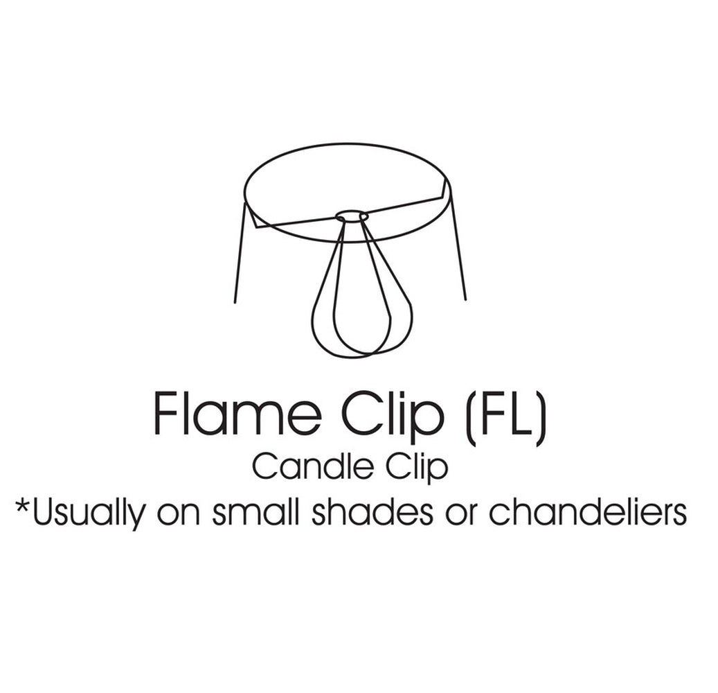 Slant Hardback Chandelier Lampshade With Flame Clip, Black With Gold Lining Set Of 6 Black Parchment