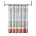 Cotton Shower Curtain Coral Cotton