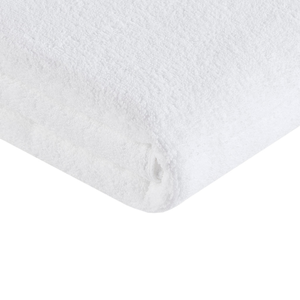 100% Cotton Quick Dry 12 Piece Bath Towel Set White Cotton