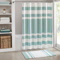 Shower Curtain With 3M Treatment Aqua Polyester