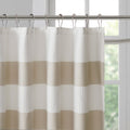 Shower Curtain With 3M Treatment Taupe Polyester