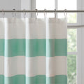 Shower Curtain With 3M Treatment Aqua Polyester