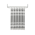 Shower Curtain With 3M Treatment Grey Polyester