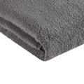 100% Cotton Quick Dry 12 Piece Bath Towel Set Grey Cotton