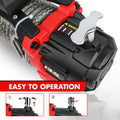 X Bull 13500 lb Winch Load Capacity Electric