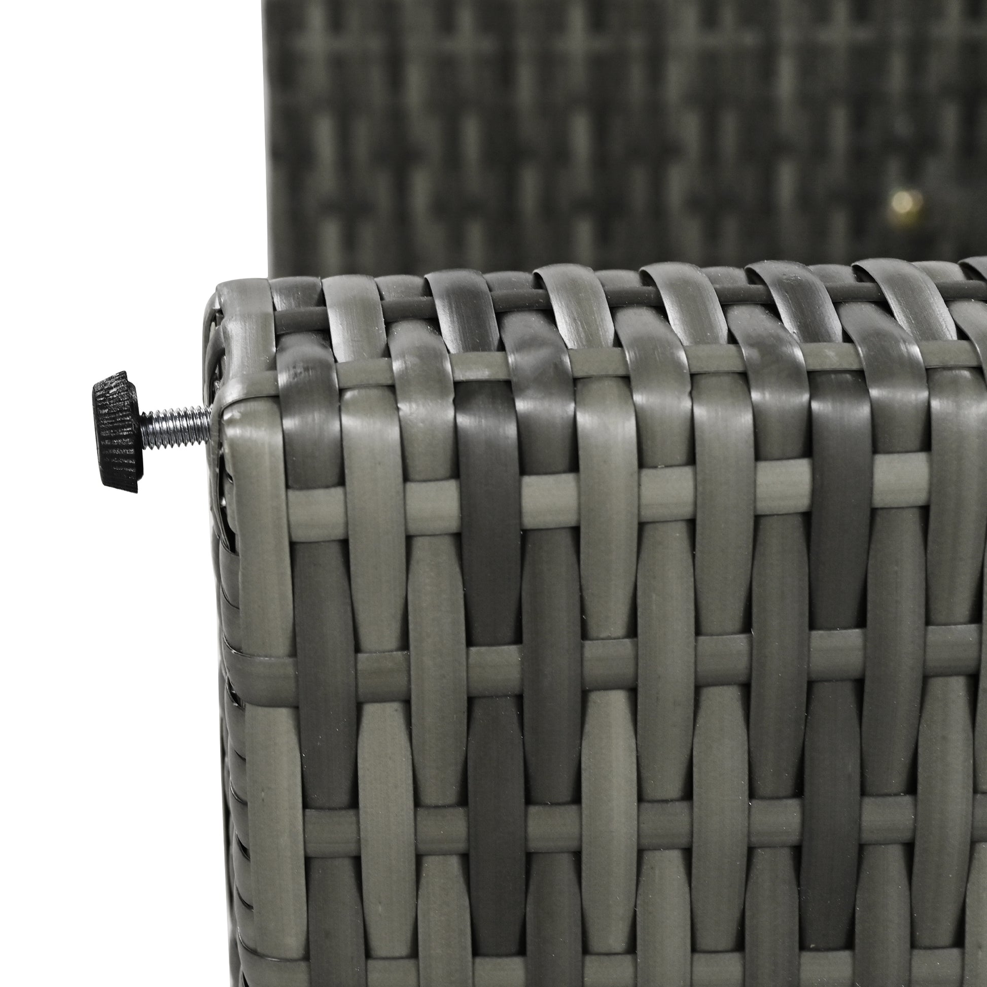 Outdoor 6 Piece All Weather Pe Rattan Sofa Set, Garden Patio Wicker Sectional Furniture Set With Adjustable Seat, Storage Box, Removable Covers And Tempered Glass Top Table, Beige Yes Complete Patio Set Beige Water Resistant Frame Water Resistant Cushion