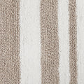 Reversible Bath Rug Taupe Cotton