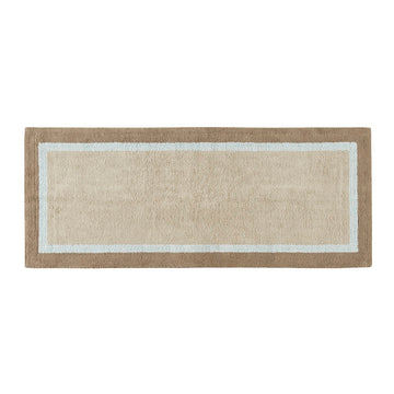 Cotton Tufted Bath Rug Blue Cotton