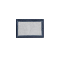 Cotton Tufted Bath Rug Navy Cotton