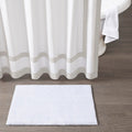 Bath Rug White Polyester