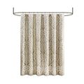 Jacquard Shower Curtain Tan Ivory Polyester