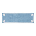 Cotton Tufted Bath Rug 24X72 Blue Cotton