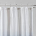 Ombre Printed Seersucker Shower Curtain Blue Polyester