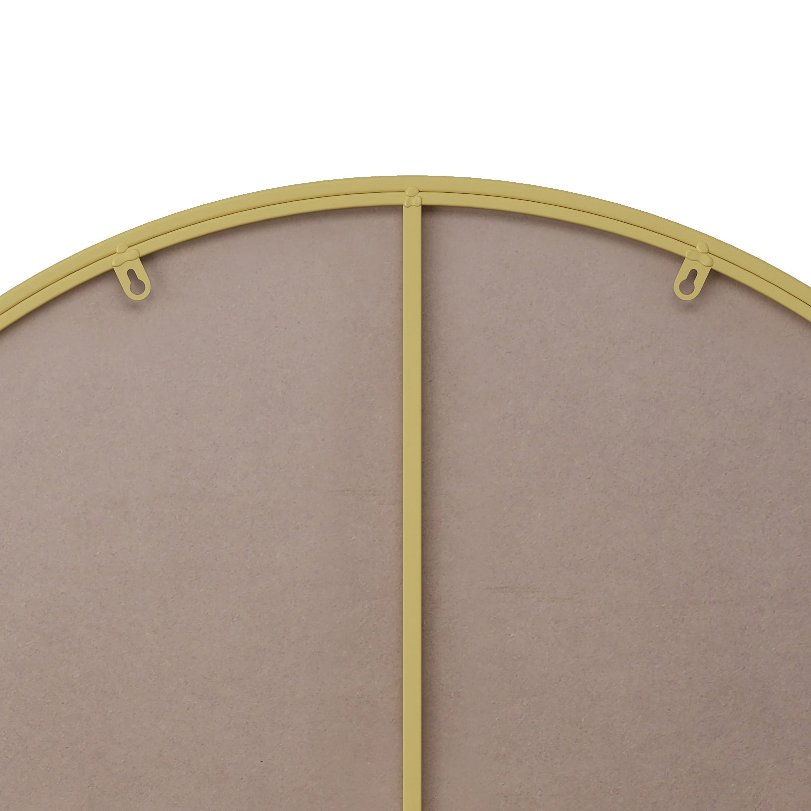 Wall Mirror 28 Inch Gold Circular Mirror Metal Framed gold-glass