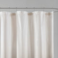 Ombre Printed Seersucker Shower Curtain Taupe Polyester