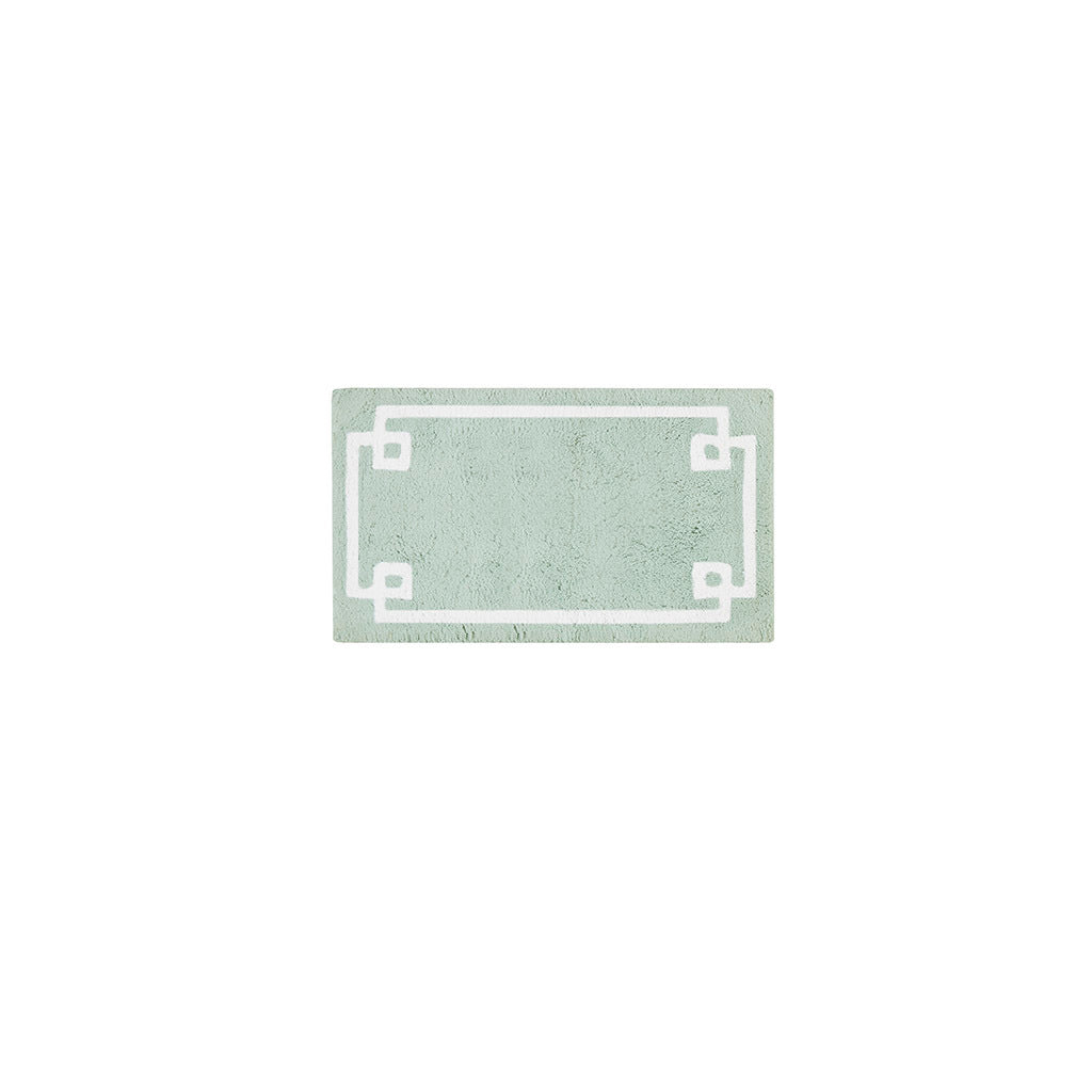 Cotton Tufted Bath Rug 24X40 Seafoam Cotton