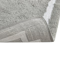 Cotton Tufted Bath Rug 20X30 Grey Cotton