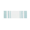 Reversible Bath Rug Aqua Cotton