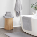 Bath Rug Grey Polyester