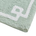 Cotton Tufted Bath Rug 24X40 Seafoam Cotton