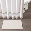 Bath Rug Ivory Polyester