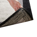 Cotton Tufted Bath Rug Black Cotton